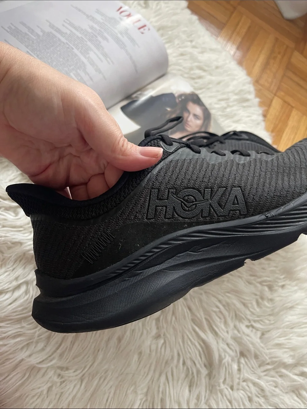 Hoka One One HOKA Solimar Triple Black Sneakers